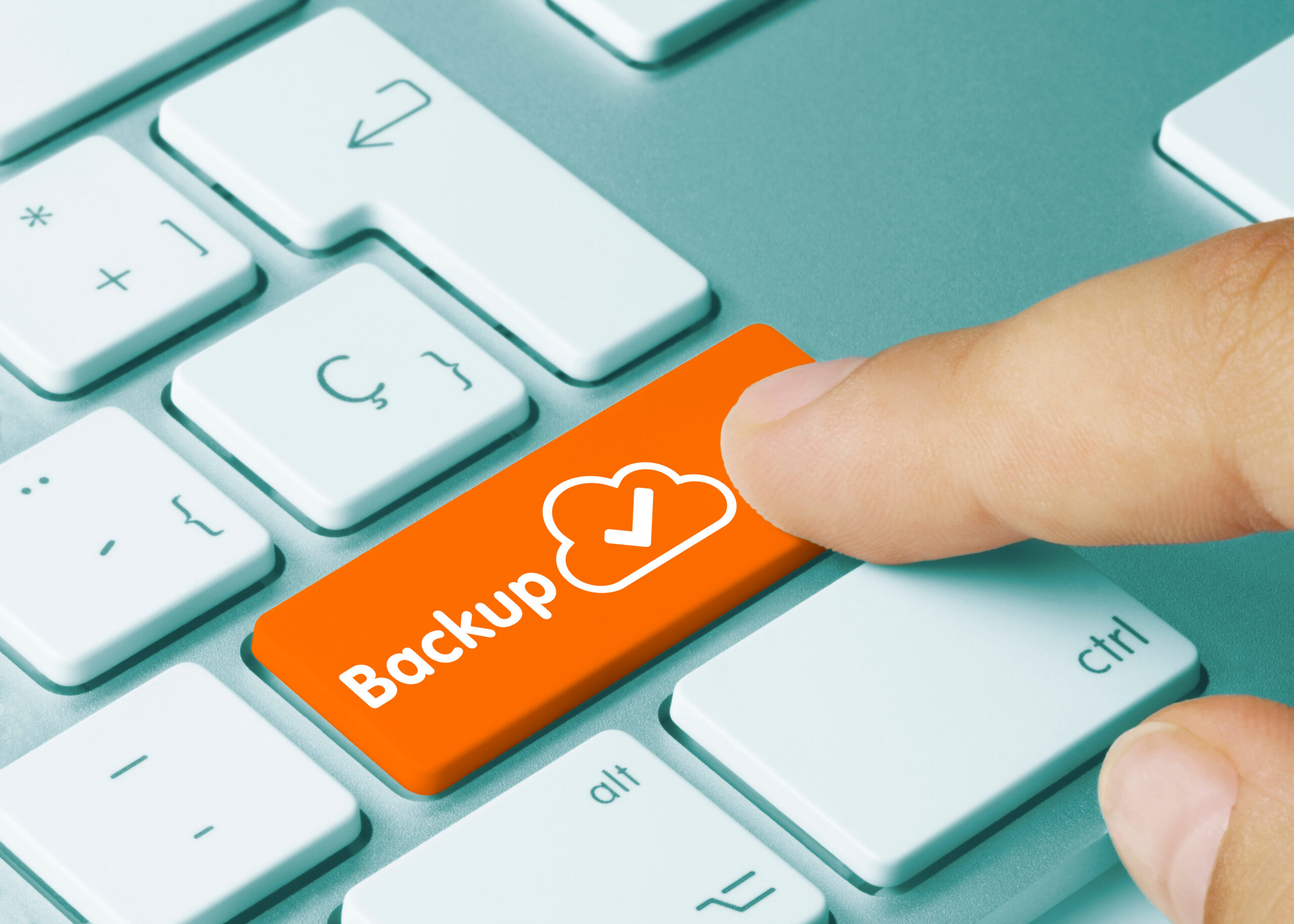 immagine di un pulsante di backup possibile grazie a software come easeus todo backup