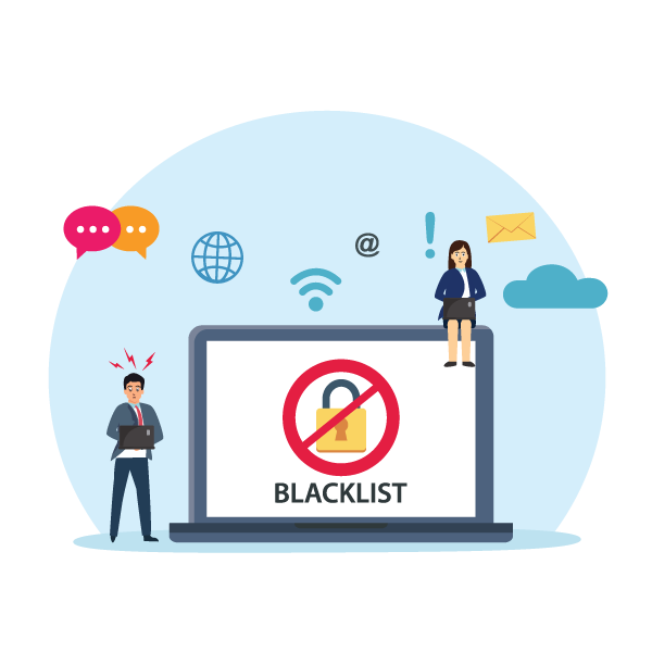 blacklist: cos'e, come funziona e come evitare di finirci