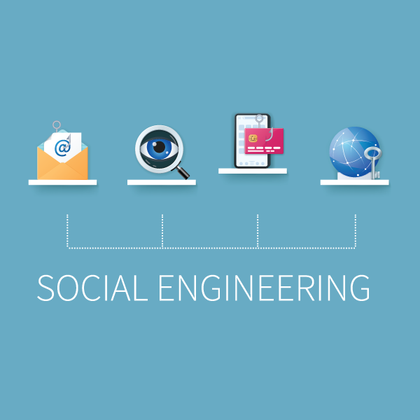 immagine che rappresenta graficamente il Social Engineering